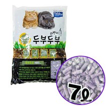 D18 두부두부 모래 라벤더 7L X6개 고양이 모래, 없음