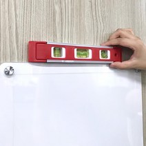 건설 작업용 가정 공구 세방향 자석 수평자 공사현장 쏠림방지 수준기
