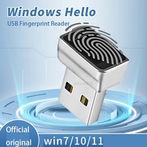 지문인식USB 2022 년 신제품 판독기 모듈 윈도우 7 8 10 11 노트북 pc용 생체 스캐너 자물쇠, 단일옵션