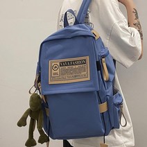 백팩 남여공용 패션 책가방 블랙 가벼운 스포츠 배낭