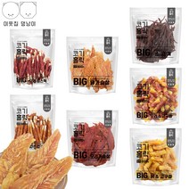 코기홀릭 빅 800g 대용량 강아지 간식 7종 정직한 간식, 6개, 닭고기&고구마말이