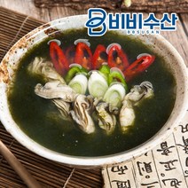 비비수산 깔끔한맛과 개운한맛이 더해진 가마솥 매생이굴국 2pack, 1팩
