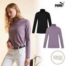 [PUMAGOLF] 푸마골프 UV차단 모크넥 티셔츠 여성 2컬러 택1