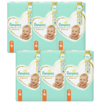 [프리미엄케어] 3박스 유럽산 팸퍼스 밴드 1 2 3 4 5 6단계 기저귀 Pampers 바우처, [프리미엄케어] 밴드 3단계