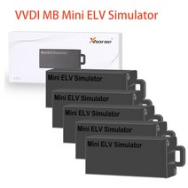 자동차 진단기 스캐너 원래 Xhorse VVDI MB MINI ELV 시뮬레이터 벤츠 204 207 212 도구로 작동 W204 W207 W212 용 ESL 에뮬레이터 42*18, [05] 5pcs
