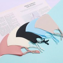 1+1+1+1 대형 쿨마스크 컬러 천 면 마스크 수영장 오션 대형 방수 통풍 색깔 수영 쿨링 유아 새부리형 세부리형 빅사이즈, KB보험인증 유아용 3매, 핑크