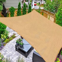 아리아즈 아웃도어 사각형 타프, 샌드베이지 2M X 5M