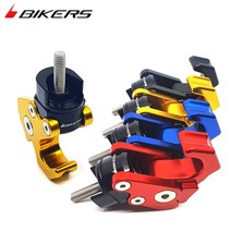 하템몰 바이커즈 커버고정용 고급 접이식 봉지걸이 후크 배달대행 바이크용품, 레드