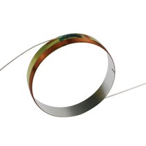 GHXAMP 25.4MM 트위터 보이스 코일 필름 없음 알루미늄 단일 2 개, 한개옵션0