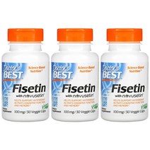 3병 닥터스베스트 피세틴 노부세틴 100mg 30베지캡, 3개