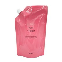 어퓨 라즈베리 헤어 식초 리필용 400ml 유수분밸런스