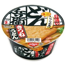 돈베이 유부우동 키츠네우동미니(서일본) 닛신컵라면