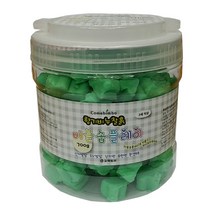 [꼬메빔보] #비누클레이 향기 버블솝플레이 700g, 초록