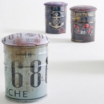 이케아 1인용 철제 수납형 원형 스툴 원룸 카페 매장 자취방 인테리어 다용도 수납의자, A7280, 마린