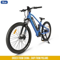 27.5 인치 풀 서스펜션 전기 자전거 48v 750w 산 전자 자전거 bafang mid motor mtb 강력한 남성 ebike 17.5ah, 협력사, 푸른