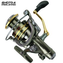 Double Brake System Front and Rear Drag 5.51 High Speed Gapless Carp Fishing Reel Feeder Spinning De, [03] 5000의 시리즈