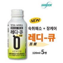 한독 맛있는숙취해소 레디큐 프로 120ml 5개입