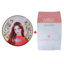 미바 이온칼슘 파운데이션 더블 쿠션 알엑스 본품+리필 왕쿠션 시즌2, 미바 더블 쿠션 알엑스 본품+리필 23호