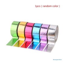 성인 리듬체조리본 그립감 좋은 리본막대리듬 체조 장식 프리즘 반짝이 테이프 후프 스티커 드롭 쉬핑, 02 Solid Color