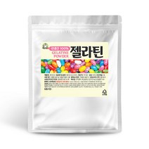 백장생 국내산 젤라틴 가루 분말, 1개, 젤라틴가루 1kg, 1kg