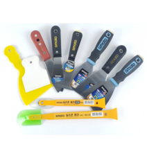 스마토 고급형 다가네 경화형 유연형 고무 플라스틱 실리콘 헤라, 6인치