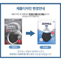 크리넥스 KF94 대형 새부리형 블랙마스크 10매 30매 50매 / 유한킴벌리 마스크, 1개입, 50개, 블랙