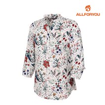 [올포유] 여성 꽃 프린트 블라우스 AWBLJ6654-100_G