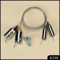 GHW800221 포멕스5T 철사 와이어 연결용품 아크릴 스텐 배너 고정 고리 간판 Y0004 POP, GH 본상품선택
