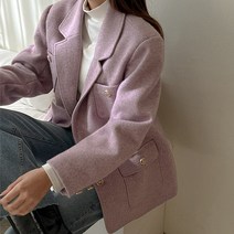 [제작] [김민경 화보]이지누엘 투버튼 자켓 67385 빅사이즈 여성의류