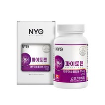 파이토젠 대두 이소플라본 여성 뼈 건강 캐나다 직수입 식약처인증 건강기능식품, 1개, 파이토젠 60캡슐