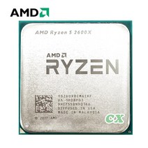 pc부품 AMD Ryzen 5 2600X 3.6 GHz 코어 12 스레드 CPU 프로세서 YD260XBCM6IAF 중고, 한개옵션0