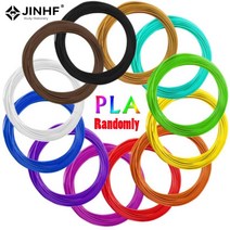 3D 펜 필라멘트 색상용 12 롤 PLA 무작위 3 m 직경 1.75mm 플라스틱 프린터, 한개옵션0