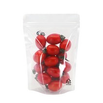 비오피 (20매)고온 스탠드 지퍼백 150*220(500g) 선물 포장 음료 간식 소분 밀키트 배달 반찬 봉투, 20매
