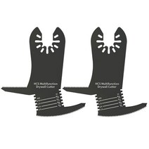 멀티커터 다중 진동 톱 블레이드 4/3/2/1 개 공구 석고 보드 목재 패널 절단용 액세서리, 04 2pcs