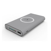 파워뱅크 보조 배터리 베터리 50000mAh 무선 충전기 보조베터리 대 한 xiaomi huawei 빠른 휴대용 전화 iph, 01 Grey