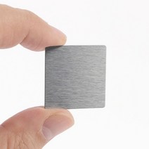 DSBB 자석 철판 스티커 26.5X26.5MM 1P 자석용철판 소형철판 조각철판