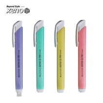 제노 삼각지우개홀더/노크식 샤프식지우개, 2_핑크, 1