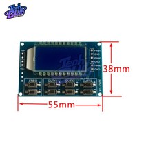 신호 발생 DC 3.3 -30 V 3 채널 가변 PWM 신호 발생기 1Hz ~ 150KHz 펄스 주파수 듀티 사이클 모듈 사각형, 한개옵션0