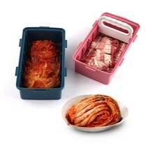 향균 밀폐용기 김치자르미 김치통, 핑크