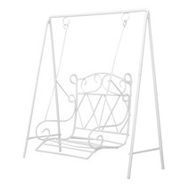 정원그네 요정 금속 스윙 흔들 의자 모델 인형집 미니어처 가구 컬렉션, 한개옵션0