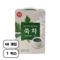 고향 쑥차, 720g, 40개입, 7개