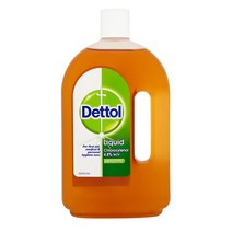 Dettol 데톨 멸균 살균제 리퀴드 Antiseptic Disinfectant Liquid 750ml, 1세트