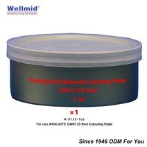 주물용 접착제 Araldite-레드 컬러링 페이스트 EP 캐스팅 레진 AB 본딩 접착제 코팅 페인팅 염료 전문 유성, 01 1ozDW0133Red