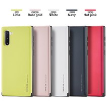 (사은품 강화필름 전자파차단스티커) 갤럭시 S10 라이트 5G S20   플러스 울트라 FE 카드 수납 포켓 슬라이드 컬러 범퍼