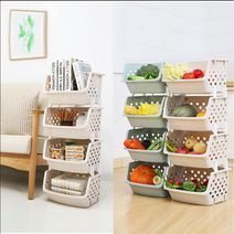 신생아수납장 베란다야채바구니 세제정리 거실장난감 조립식 아이옷 바구니 사무실 비품함, 그린