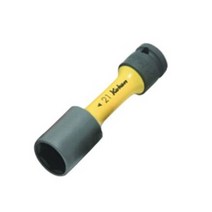 KOKEN 복스알 임팩휠 너트소켓 14145PM-110 1/2 21mm 옐로우, 1개