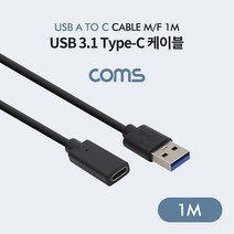 USB 3.1 Type C to USB 3.0 변환 케이블 1M M/F IF141