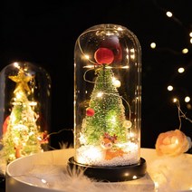 크리스마스 미니 트리 LED 무드등 스노우볼 조명 선물, 02_루돌프