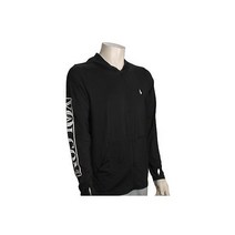 볼컴 Rally LS Zip 서핑 후드 블랙 458463