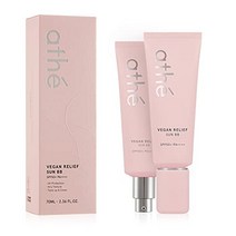 비비크림 일본명품 athÉ 비건 릴리프 선 bb spf50+pa++++ 2.4 fl